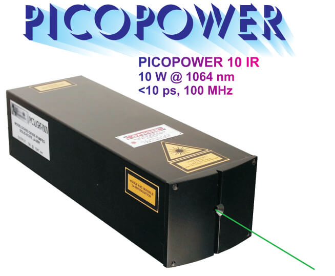 ALPHALAS PICOPOWER 10 IR皮秒鎖模固體激光器