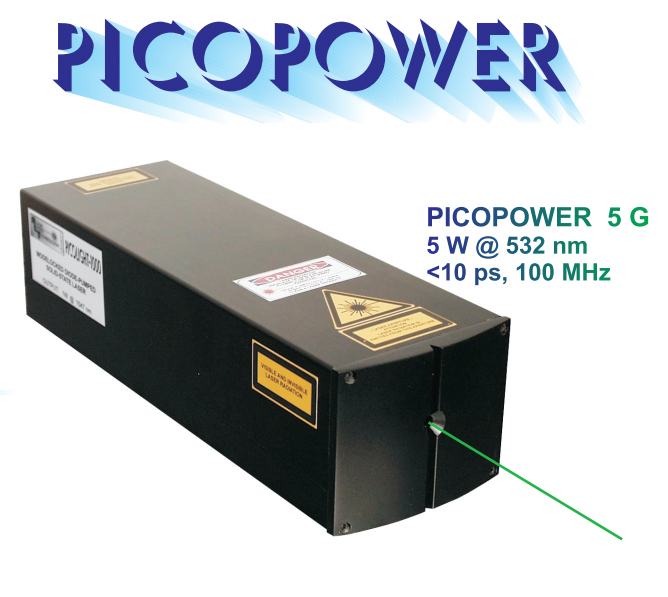 鎖模皮秒DPSS激光器ALPHALAS  PICOPOWER 5 G